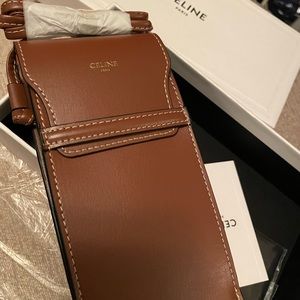 Celine Sunglass case with Straps